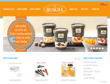 Tablet Screenshot of hunufa.com